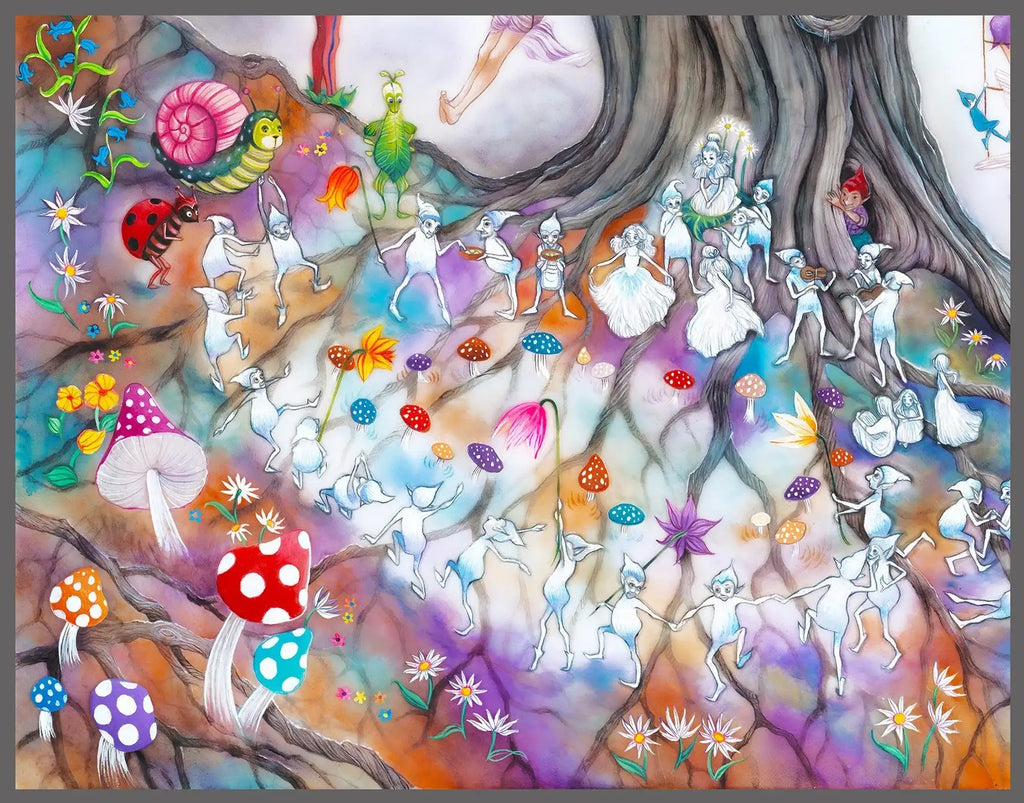 Faerie Glen - Edition by artist Kerry Darlington - Wyecliffe Galleries