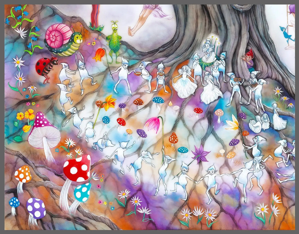 Faerie Glen - Edition by artist Kerry Darlington - Wyecliffe Galleries
