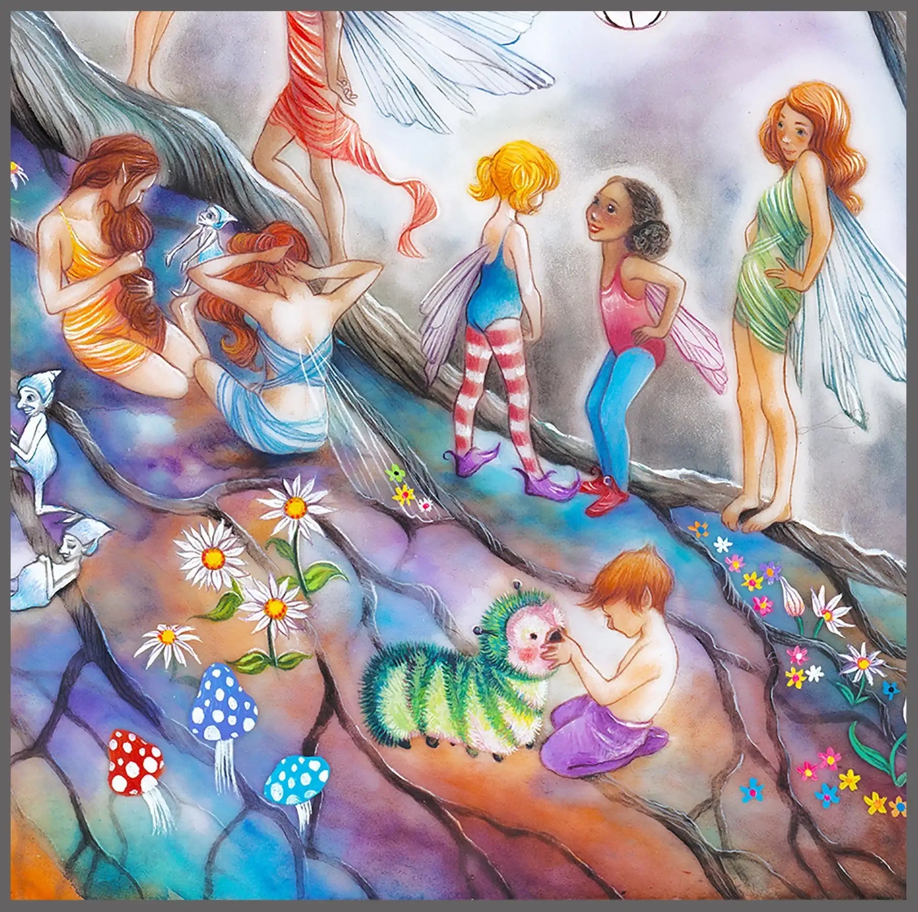Faerie Glen - Edition by artist Kerry Darlington - Wyecliffe Galleries