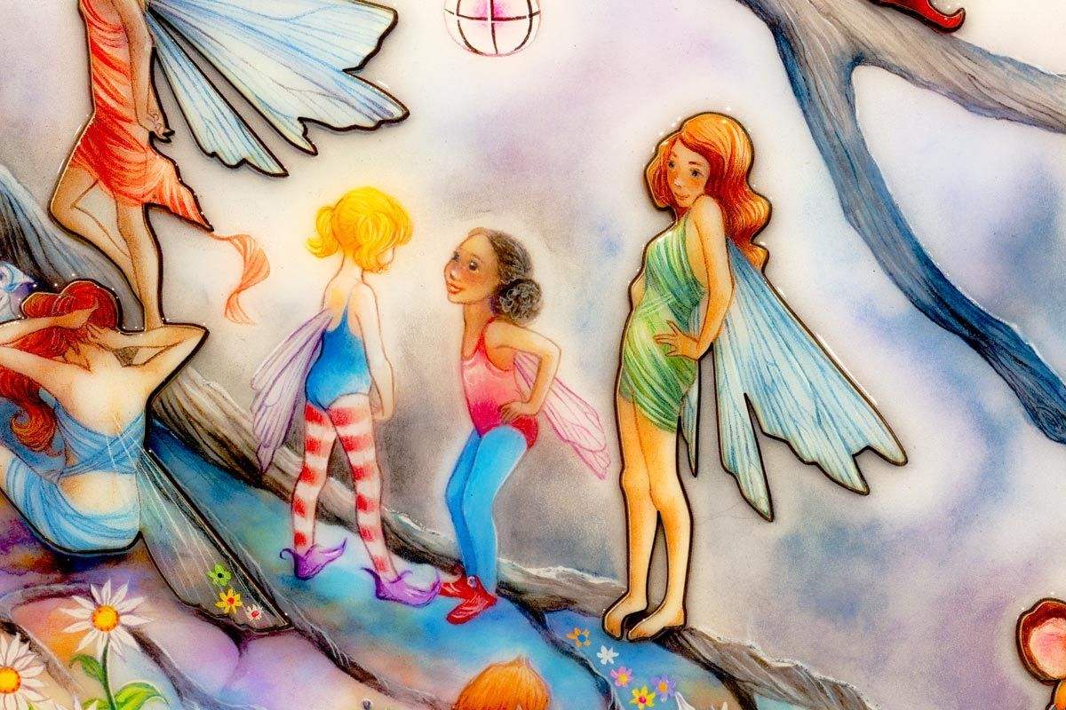 Faerie Glen - Edition by artist Kerry Darlington - Wyecliffe Galleries