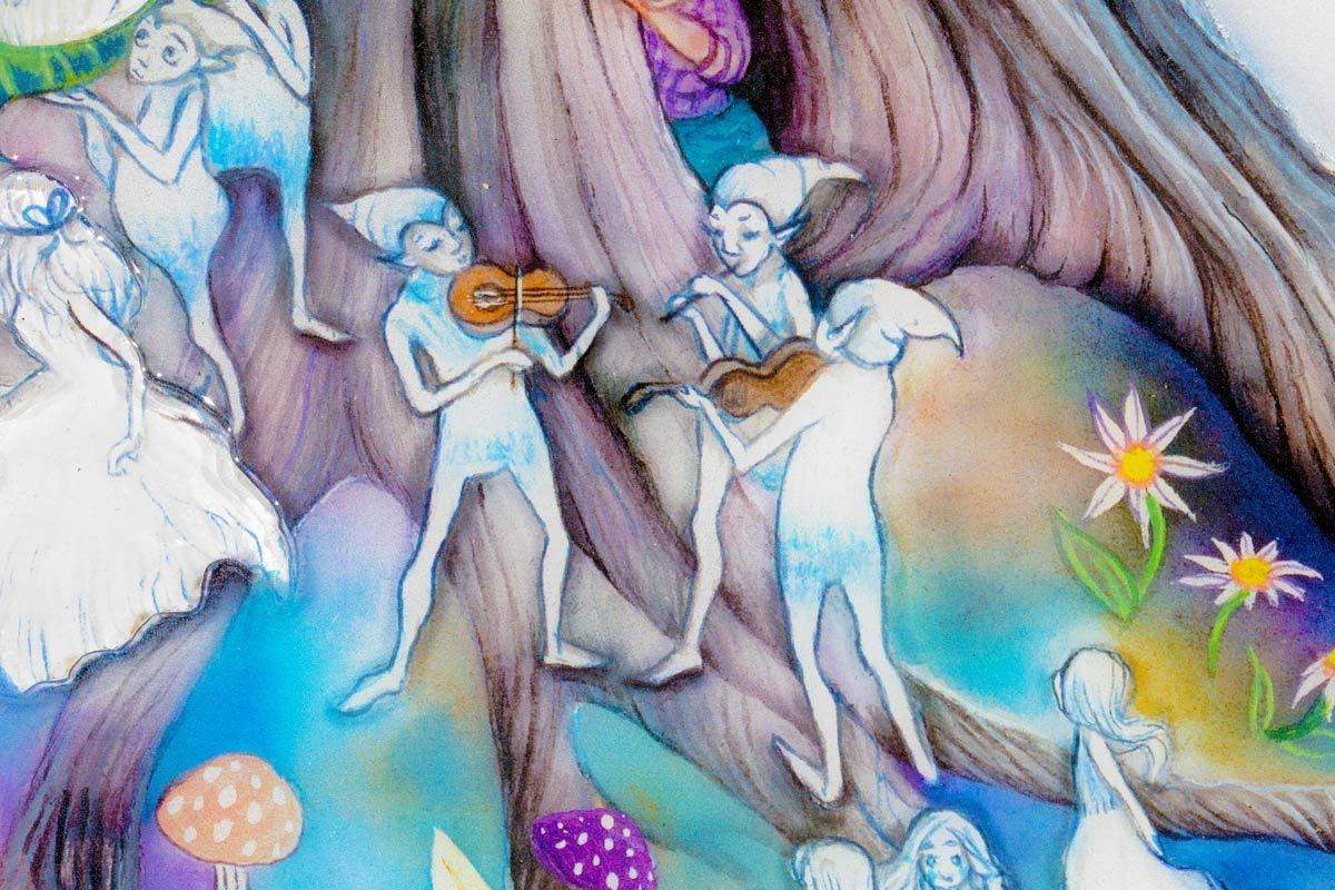 Faerie Glen - Edition by artist Kerry Darlington - Wyecliffe Galleries