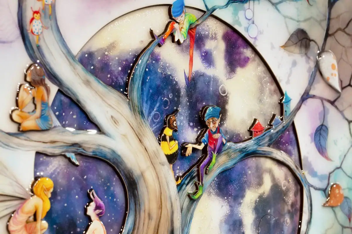 Faerie Glen - Edition by artist Kerry Darlington - Wyecliffe Galleries