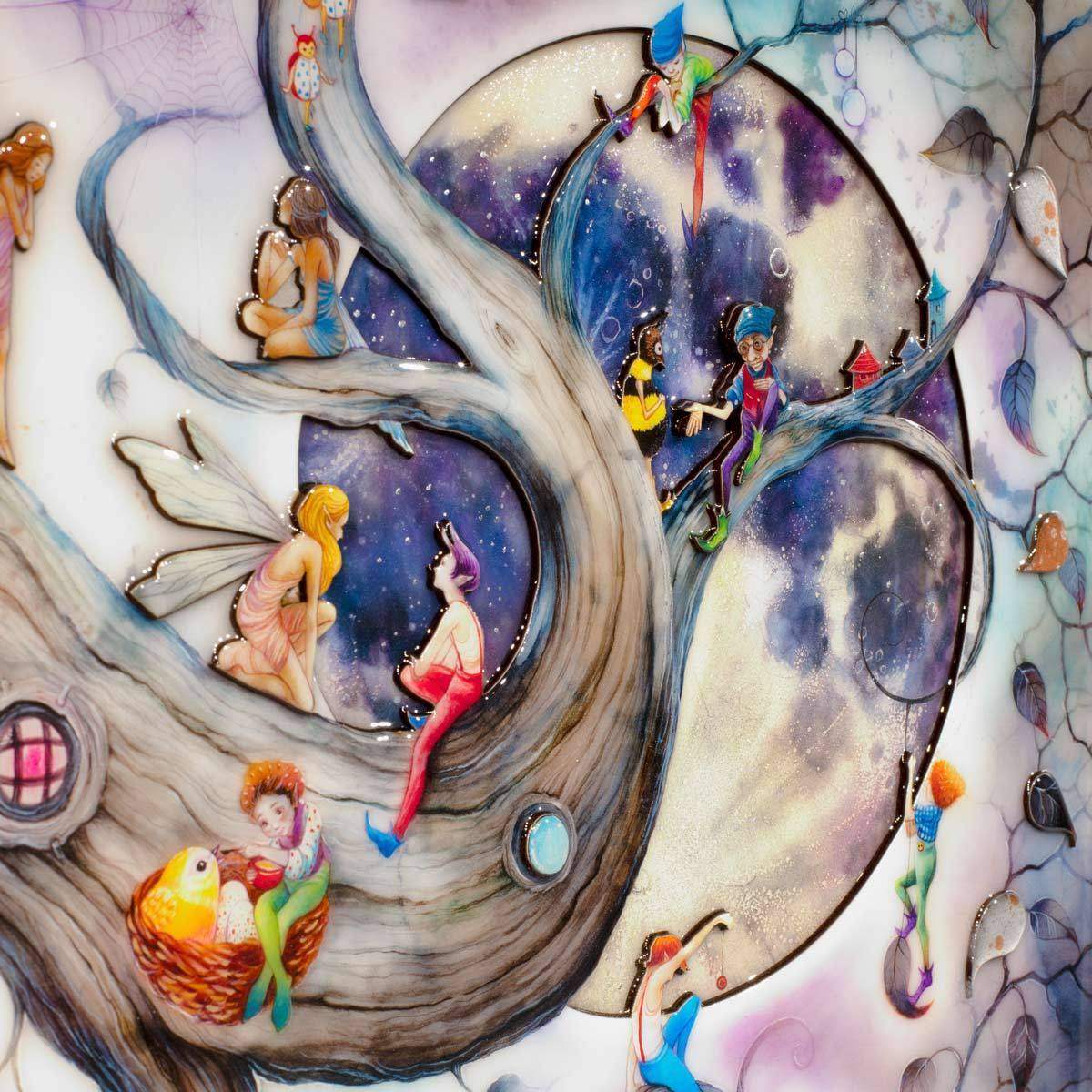 Faerie Glen - Edition by artist Kerry Darlington - Wyecliffe Galleries