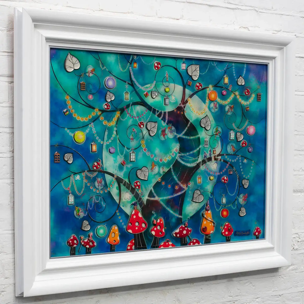Fairy Lanterns - Unique Edition - SOLD OUT by artist Kerry Darlington - Wyecliffe Galleries