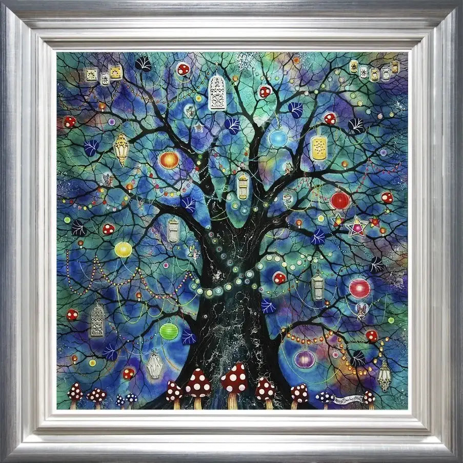 Fairy Lights - Edition - RARE - SOLD OUT by artist Kerry Darlington - Wyecliffe Galleries