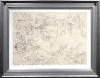 Flight of the Dragons - SKETCH - SOLD by artist Kerry Darlington - Wyecliffe Galleries