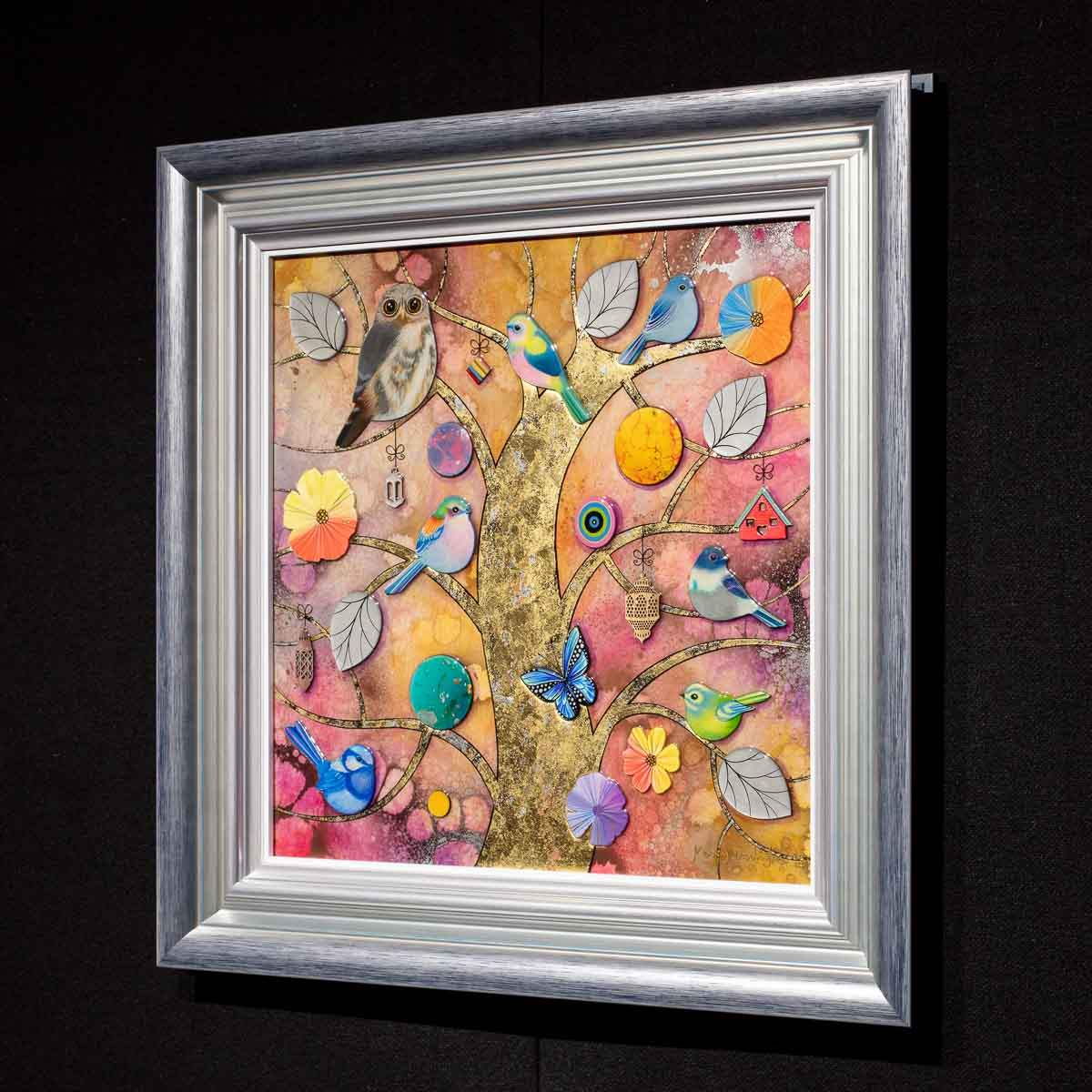 Flourishing - Original - SOLD by artist Kerry Darlington - Wyecliffe Galleries