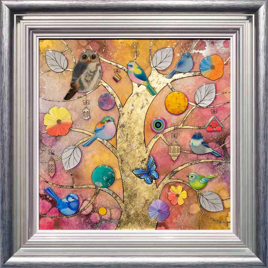 Flourishing - Original - SOLD by artist Kerry Darlington - Wyecliffe Galleries