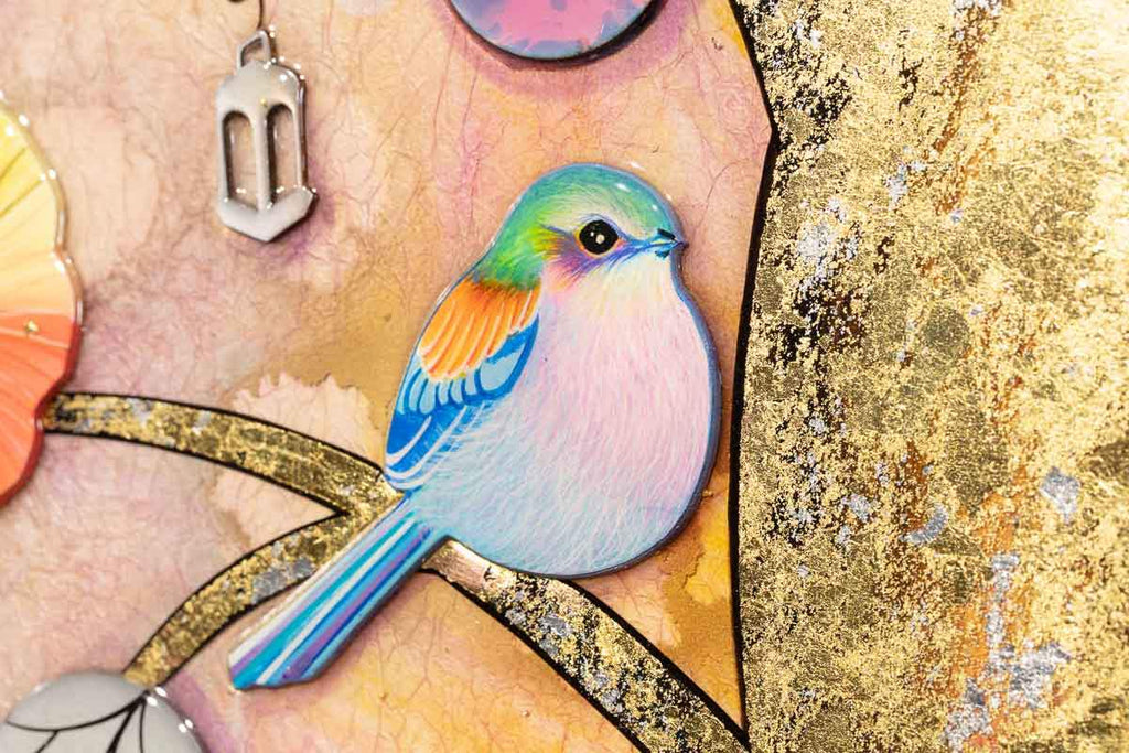 Flourishing - Original - SOLD by artist Kerry Darlington - Wyecliffe Galleries