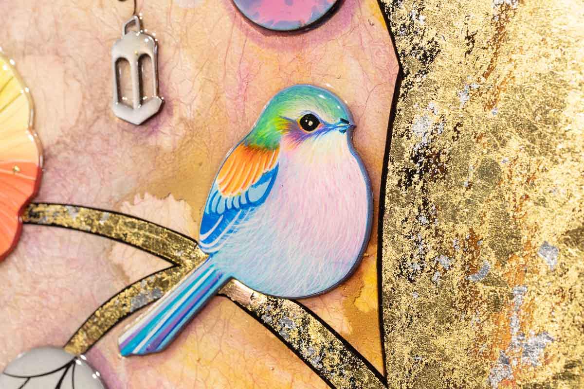 Flourishing - Original - SOLD by artist Kerry Darlington - Wyecliffe Galleries