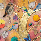 Flourishing - Original - SOLD by artist Kerry Darlington - Wyecliffe Galleries