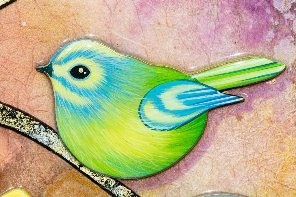 Flourishing - Original - SOLD by artist Kerry Darlington - Wyecliffe Galleries