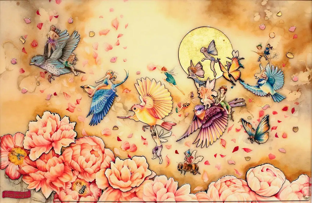 Flying Home - Edition by artist Kerry Darlington - Wyecliffe Galleries