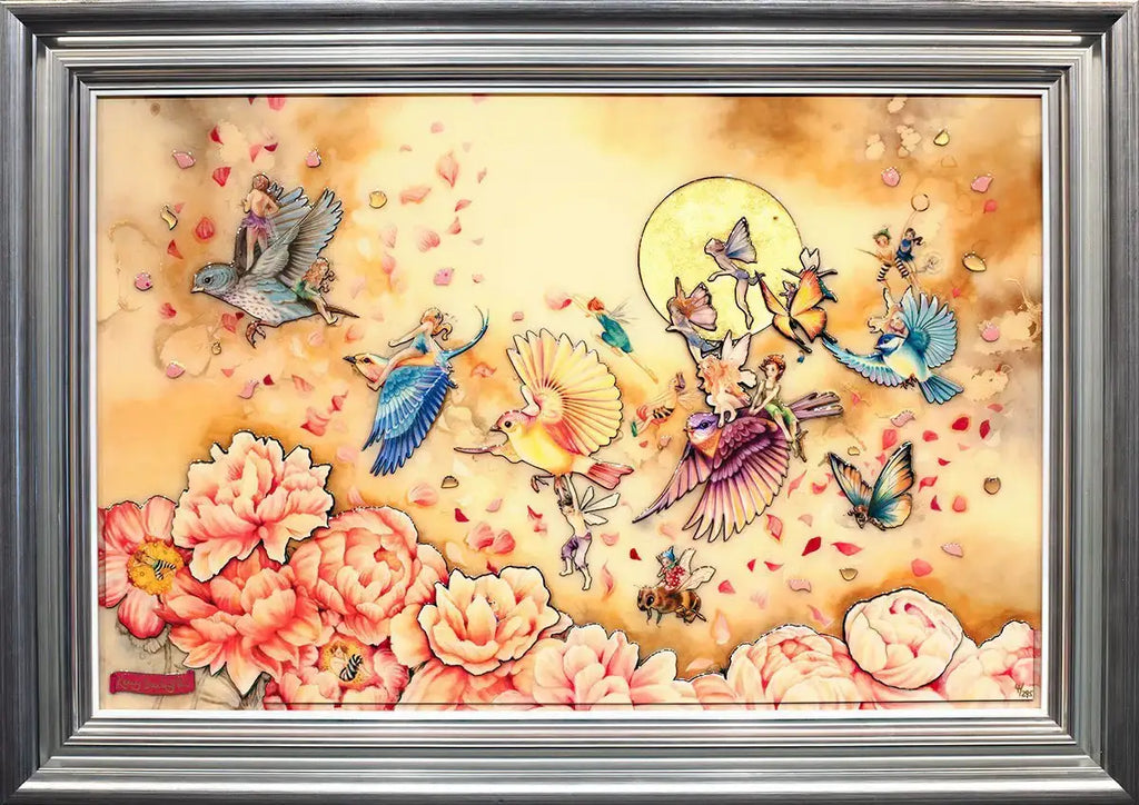 Flying Home - Edition by artist Kerry Darlington - Wyecliffe Galleries