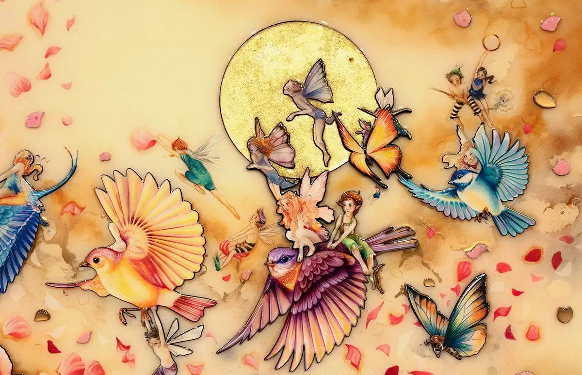 Flying Home - Edition by artist Kerry Darlington - Wyecliffe Galleries