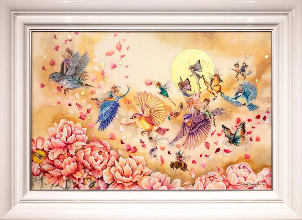 Flying Home - Published Original - SOLD by artist Kerry Darlington - Wyecliffe Galleries