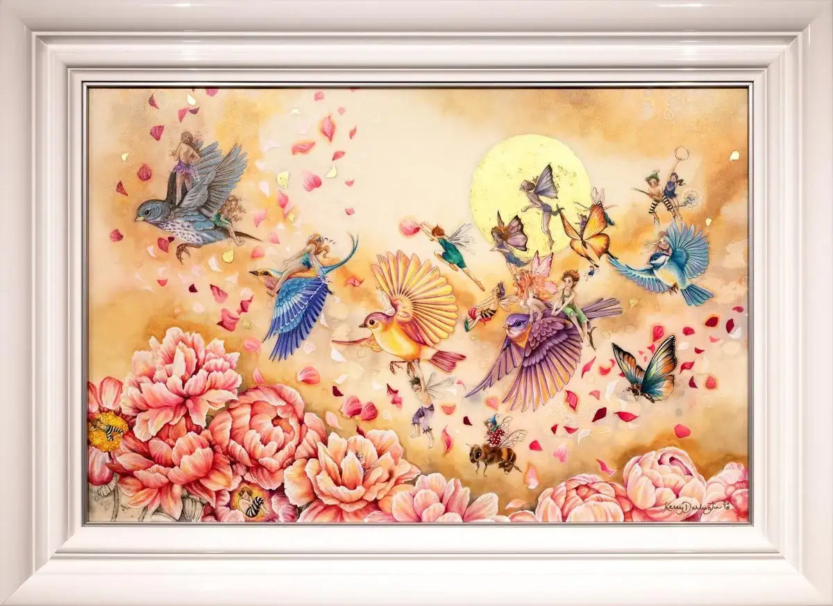 Flying Home - Published Original - SOLD by artist Kerry Darlington - Wyecliffe Galleries