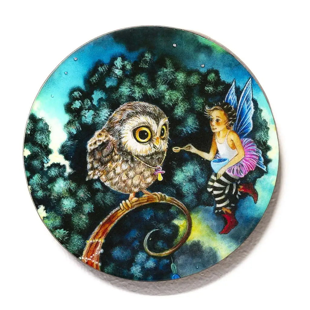 Folk of the Fae Tree - Edition by artist Kerry Darlington - Wyecliffe Galleries