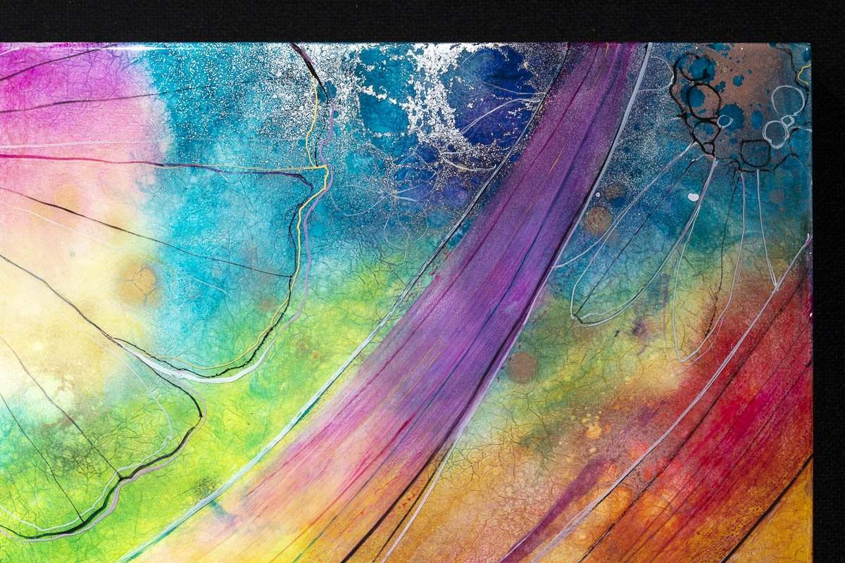 Full Bloom - Original - SOLD by artist Kerry Darlington - Wyecliffe Galleries