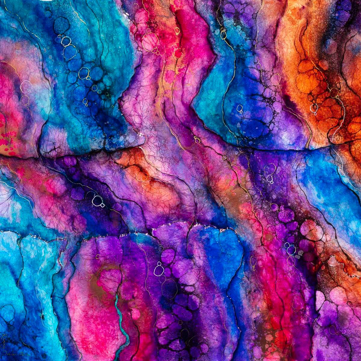 Gada Ale - Original - SOLD by artist Kerry Darlington - Wyecliffe Galleries