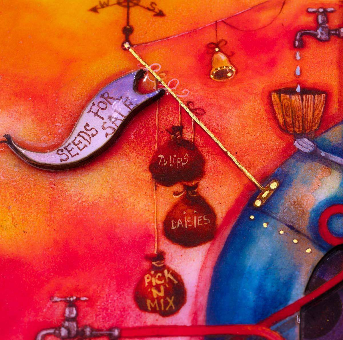 Gastropod - Edition - SOLD OUT by artist Kerry Darlington - Wyecliffe Galleries