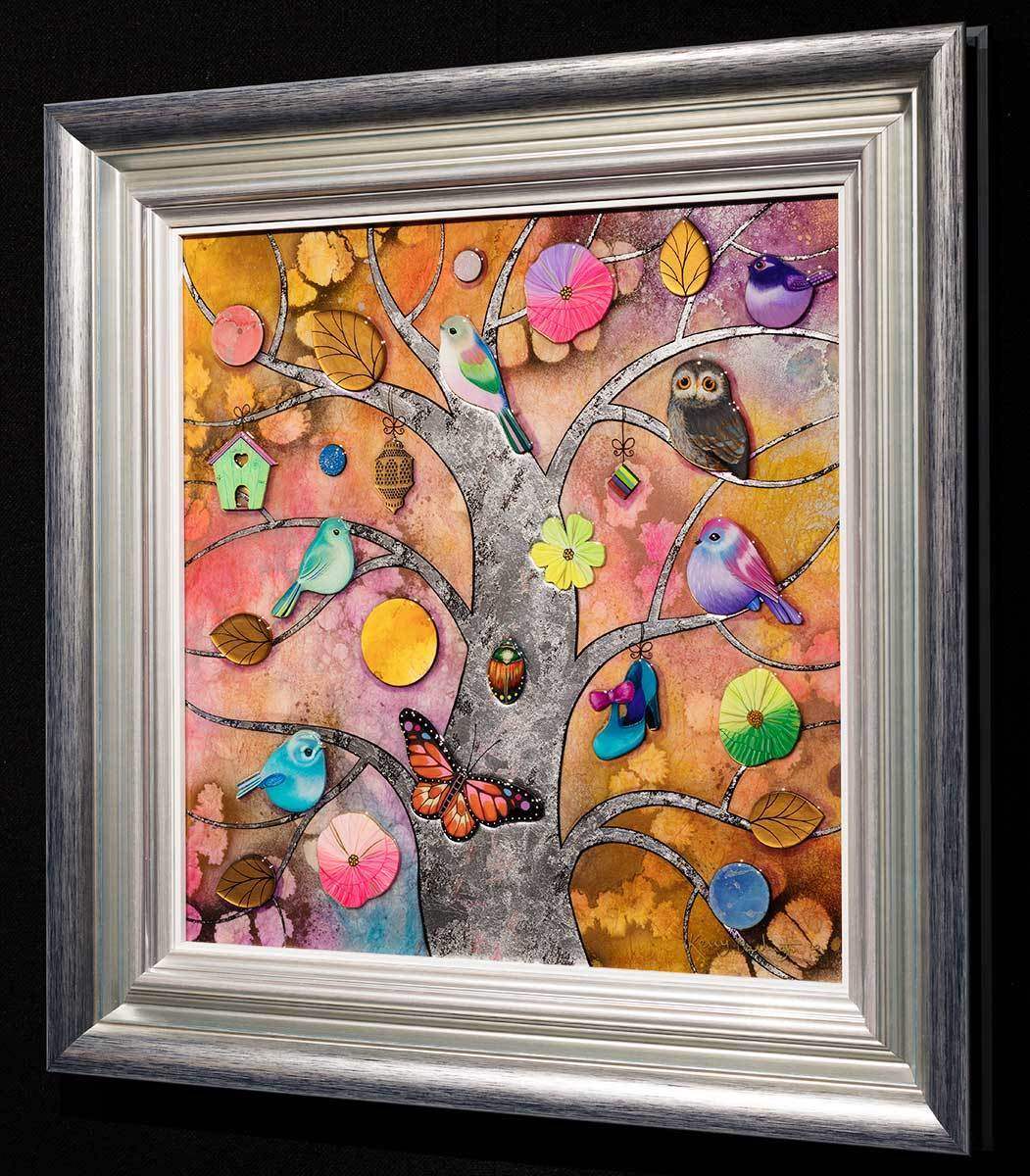 Glowing - Original - SOLD by artist Kerry Darlington - Wyecliffe Galleries