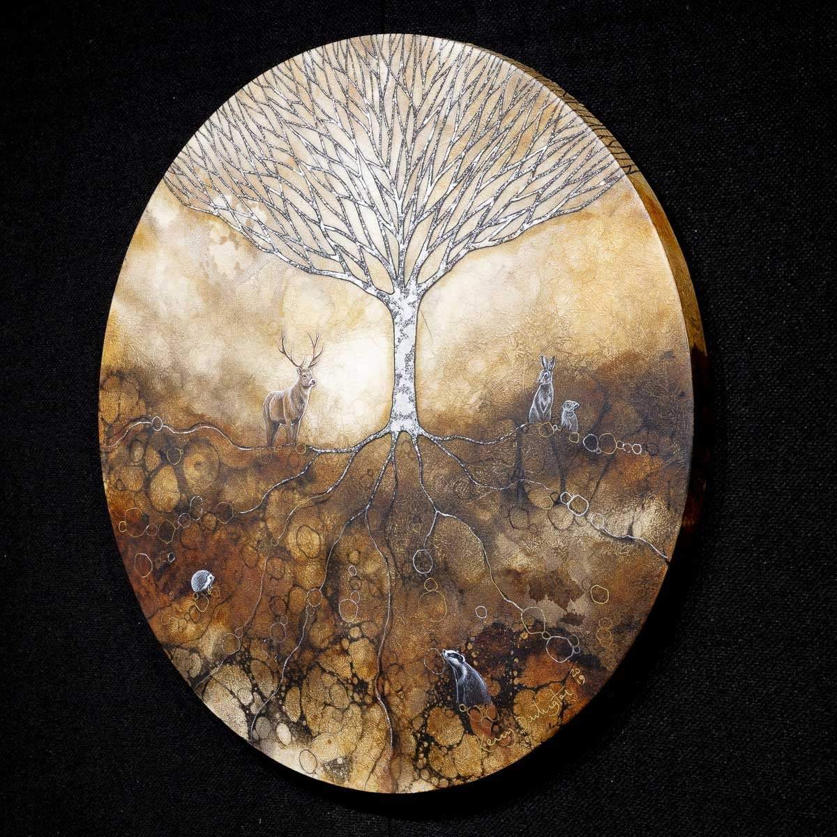 Goddess Tree - Original Kerry Darlington Framed