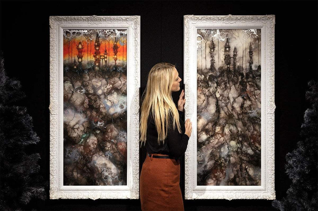 Godric's Lane - Edition by artist Kerry Darlington - Wyecliffe Galleries