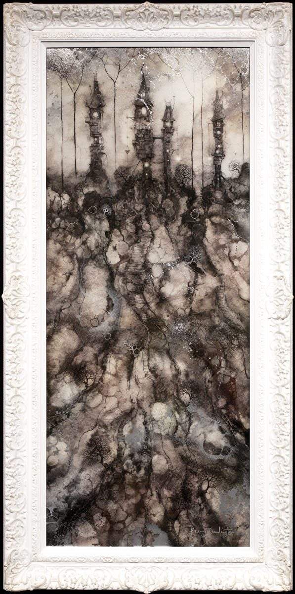 Godric's Lane - Edition by artist Kerry Darlington - Wyecliffe Galleries