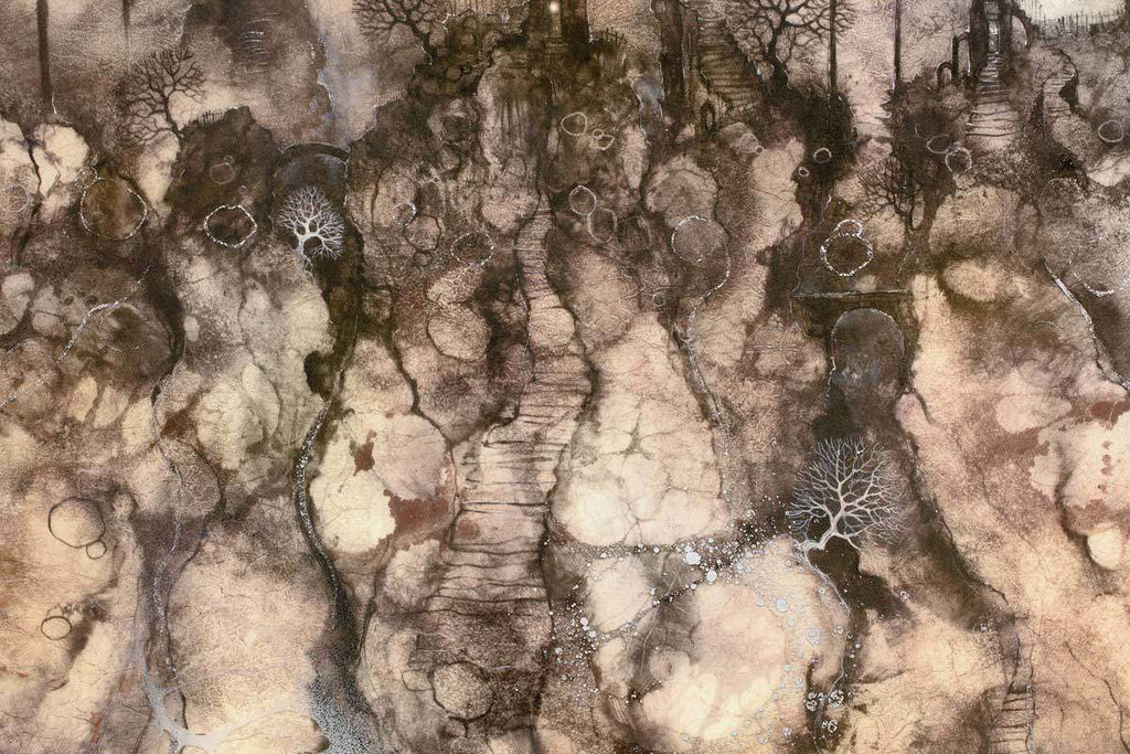 Godric's Lane - Edition by artist Kerry Darlington - Wyecliffe Galleries