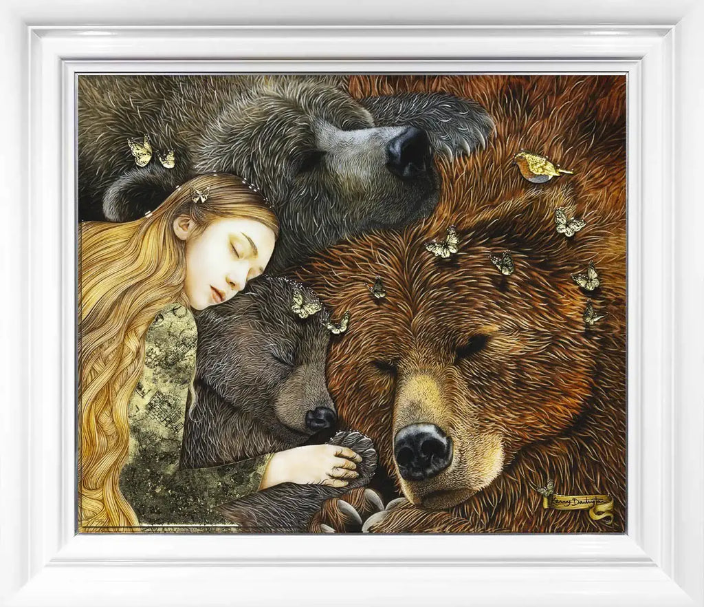 Goldilocks and The Three Bears - Rare Edition - SOLD by artist Kerry Darlington - Wyecliffe Galleries