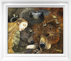 Goldilocks and The Three Bears - Rare Edition - SOLD by artist Kerry Darlington - Wyecliffe Galleries