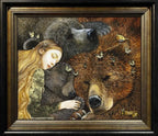 Goldilocks and The Three Bears - Rare Edition - SOLD by artist Kerry Darlington - Wyecliffe Galleries