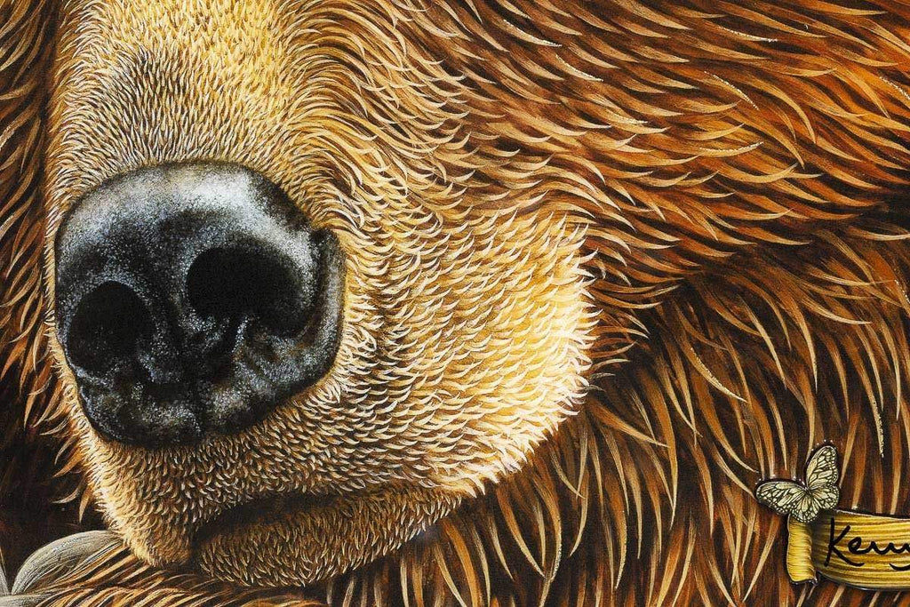 Goldilocks and The Three Bears - Rare Edition - SOLD by artist Kerry Darlington - Wyecliffe Galleries