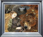 Goldilocks and The Three Bears - Rare Edition - SOLD by artist Kerry Darlington - Wyecliffe Galleries