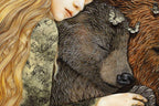 Goldilocks and The Three Bears - Rare Edition - SOLD by artist Kerry Darlington - Wyecliffe Galleries