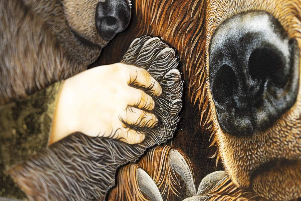 Goldilocks and The Three Bears - Rare Edition - SOLD by artist Kerry Darlington - Wyecliffe Galleries