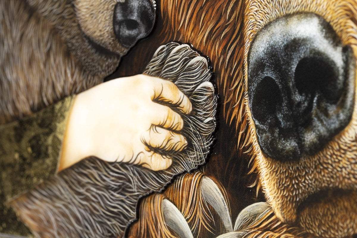 Goldilocks and The Three Bears - Rare Edition - SOLD by artist Kerry Darlington - Wyecliffe Galleries