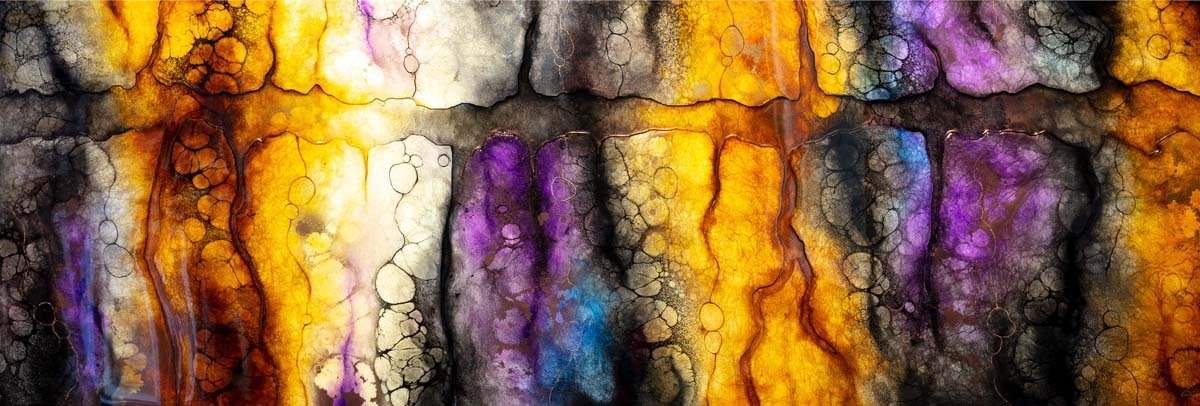 Hanish - Original - SOLD by artist Kerry Darlington - Wyecliffe Galleries