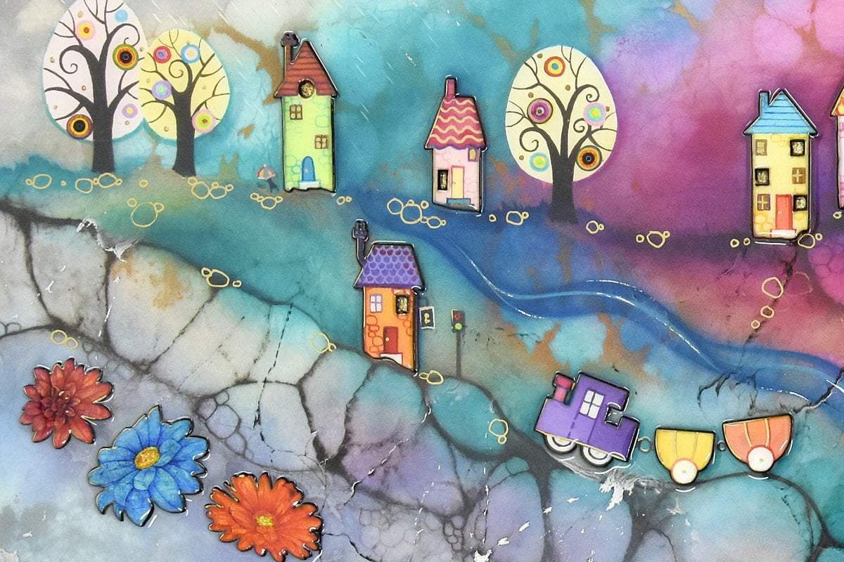 Happy Valley - Edition - SOLD OUT by artist Kerry Darlington - Wyecliffe Galleries