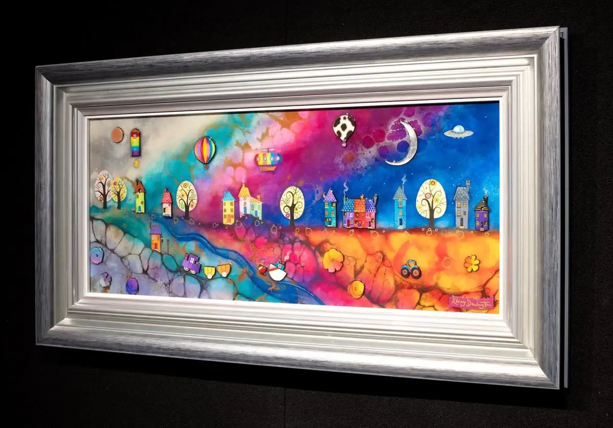 Happy Valley - Edition - SOLD OUT by artist Kerry Darlington - Wyecliffe Galleries