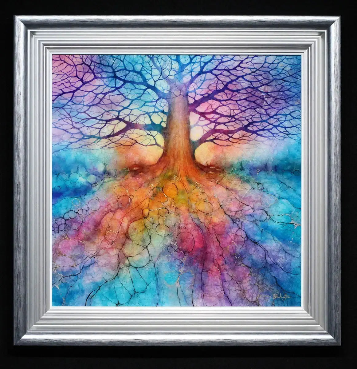 Healing Life, Healing World - Original - SOLD by artist Kerry Darlington - Wyecliffe Galleries