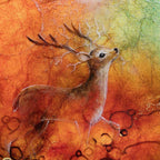 Hear My Truth - Original - SOLD by artist Kerry Darlington - Wyecliffe Galleries