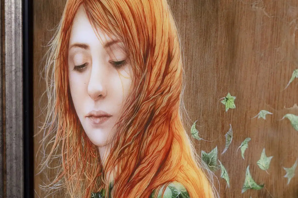 Her Book of Ivy - Edition by artist Kerry Darlington - Wyecliffe Galleries