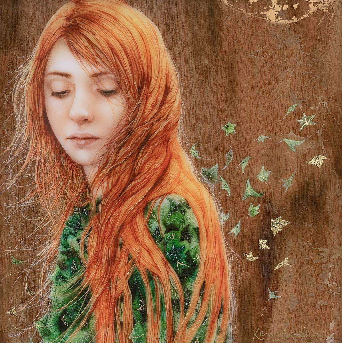 Her Book of Ivy - Edition by artist Kerry Darlington - Wyecliffe Galleries