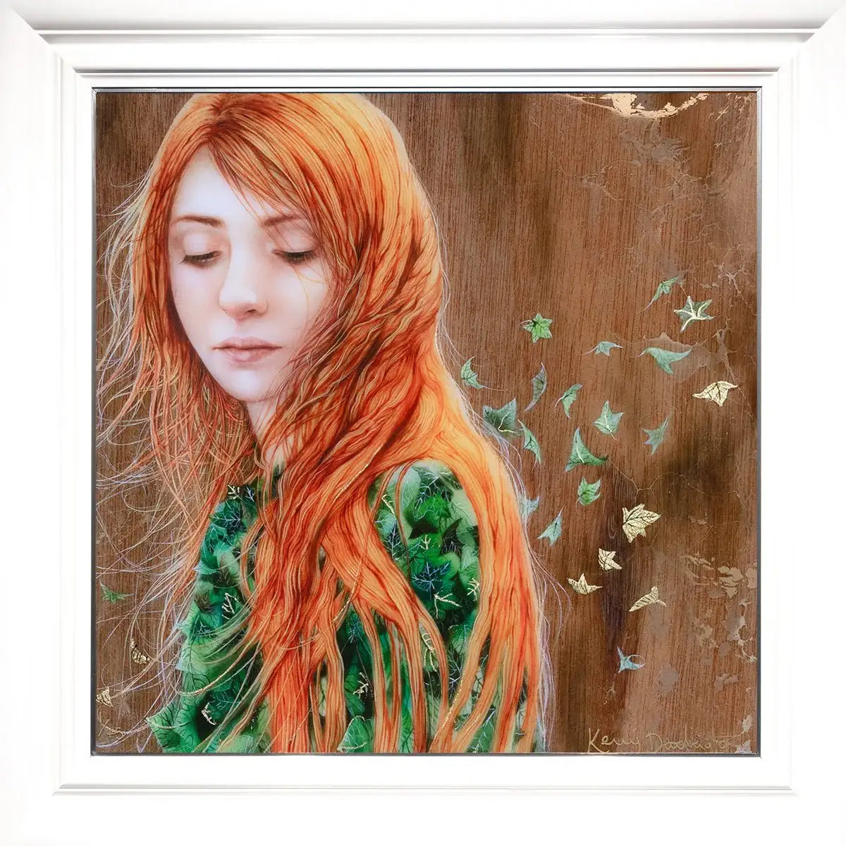 Her Book of Ivy - Edition by artist Kerry Darlington - Wyecliffe Galleries