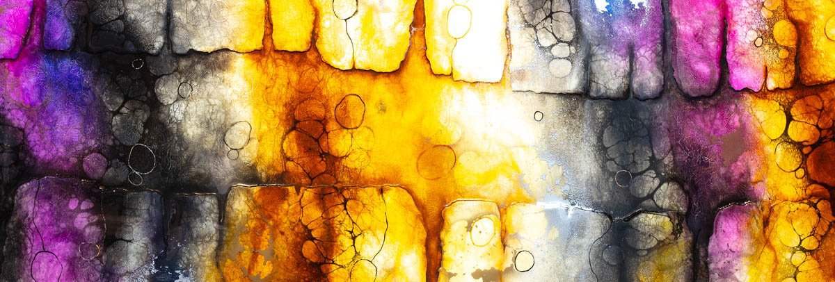 Hiuchi - Original - SOLD by artist Kerry Darlington - Wyecliffe Galleries