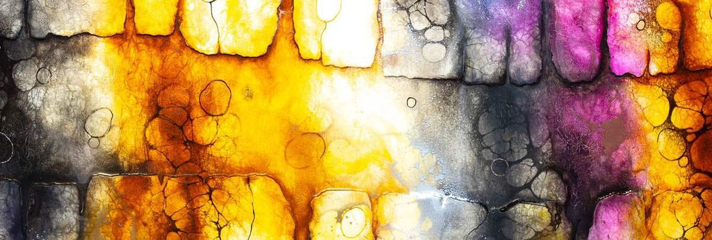 Hiuchi - Original - SOLD by artist Kerry Darlington - Wyecliffe Galleries