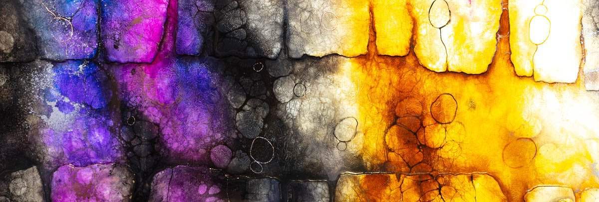 Hiuchi - Original - SOLD by artist Kerry Darlington - Wyecliffe Galleries