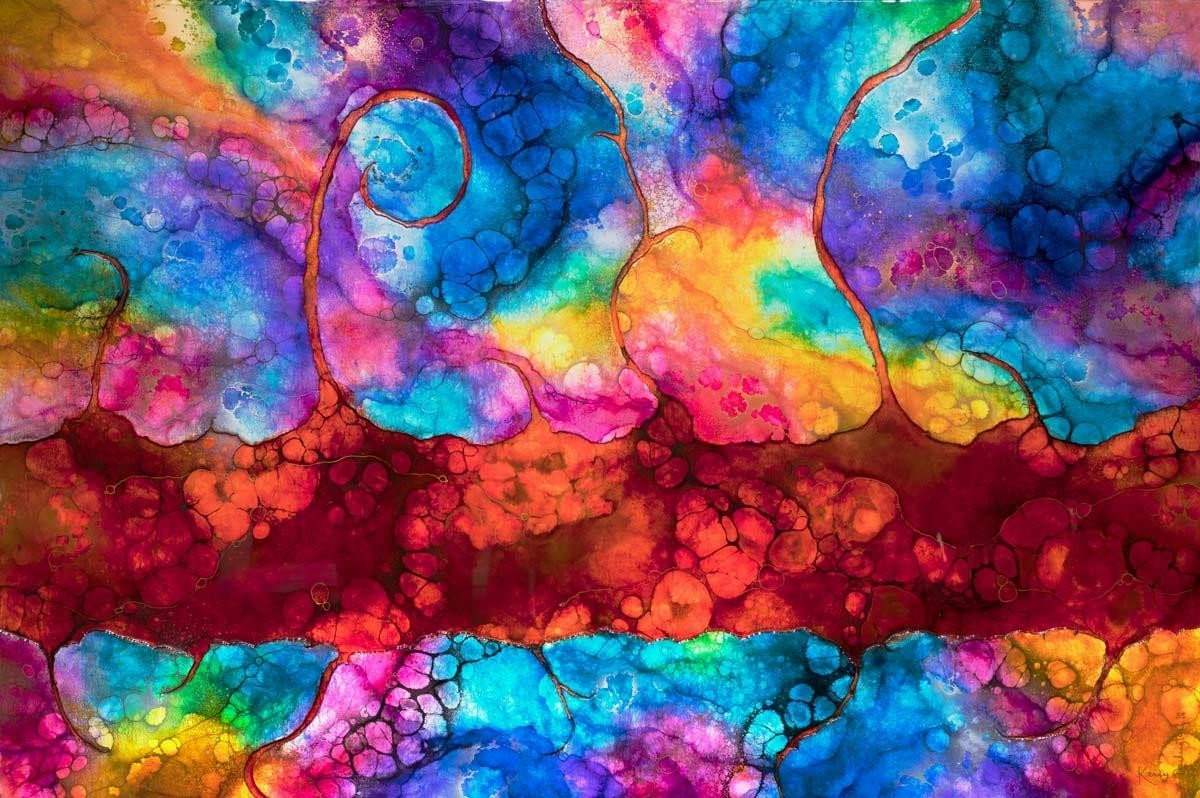 Hualalai - Sold by artist Kerry Darlington - Wyecliffe Galleries